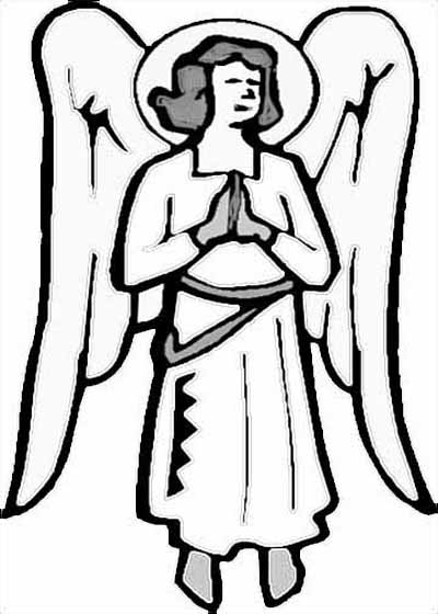 400x560 Angel Coloring Pages For All Kids Creative
