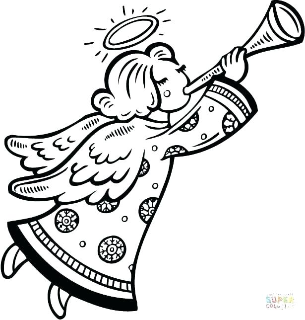 615x644 Large Printable Angel Wings Angel Coloring Pages Printable Sweet