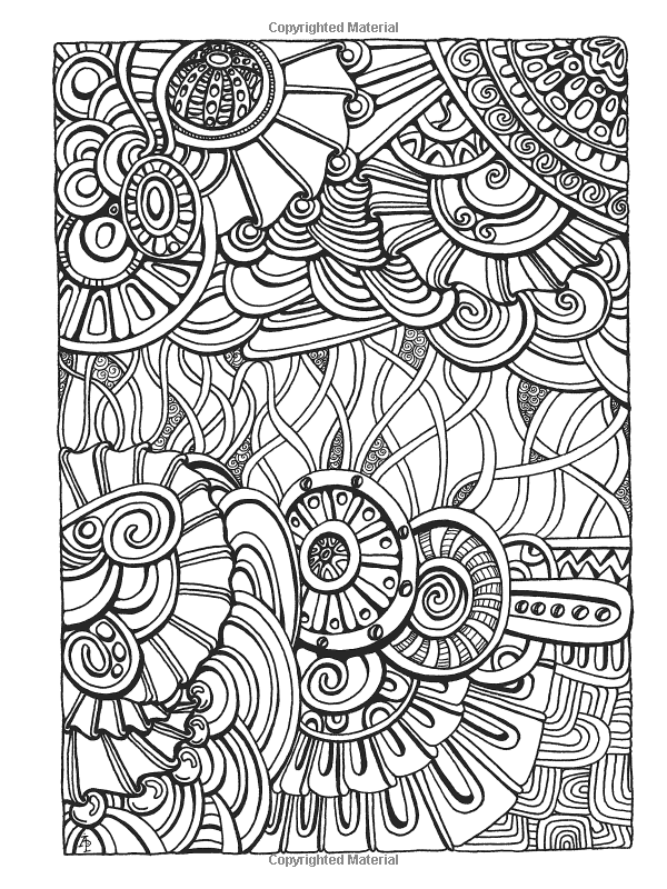 600x800 Creative Haven Entangled Coloring Book