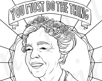 340x270 Angela Davis Portraits Coloring Pages For Adults Colouring