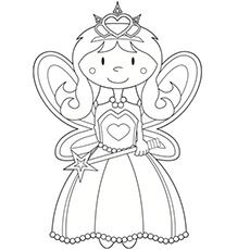 230x230 Top Free Printable Beautiful Fairy Coloring Pages Online