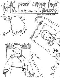 212x275 Angels Coloring Sheets For Christmas With Luke