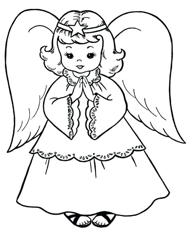 650x796 Christmas Angel Coloring Page Angel Coloring Book Angel Coloring