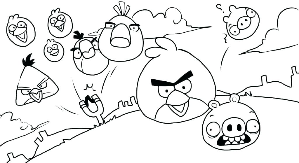 1024x559 Coloring Pages Tweety Bird Printable Angry Images Of Colouring