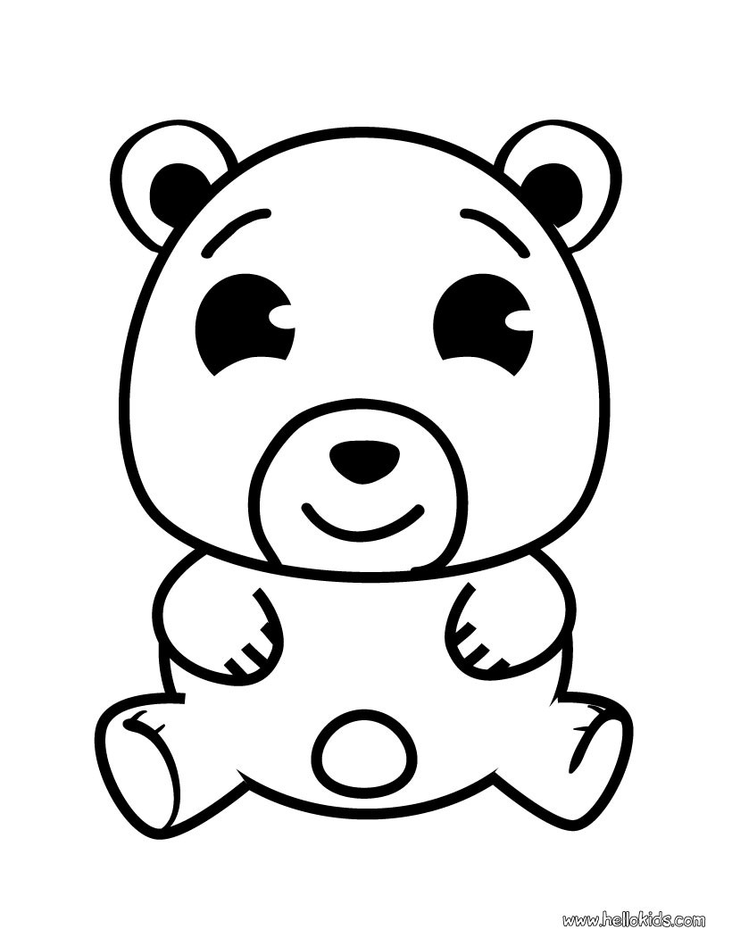 820x1060 Color Online Teddy Bear Coloring Pages
