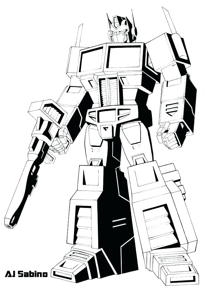 687x986 Transformers Coloring Pages Printable Ideal Transformers Coloring