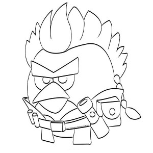 300x300 Angry Birds Star Wars Anakin Skywalker Coloring Pages Batch Coloring