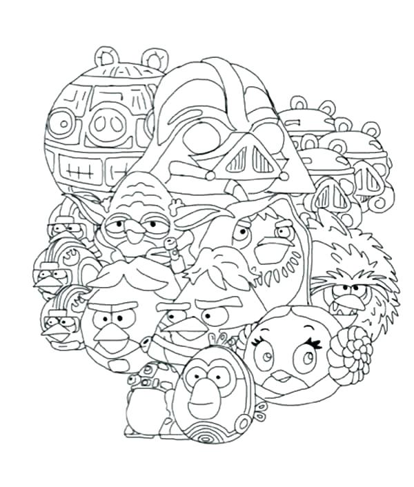 600x706 Angry Birds Star Wars Coloring Book Together With Angry Birds Star