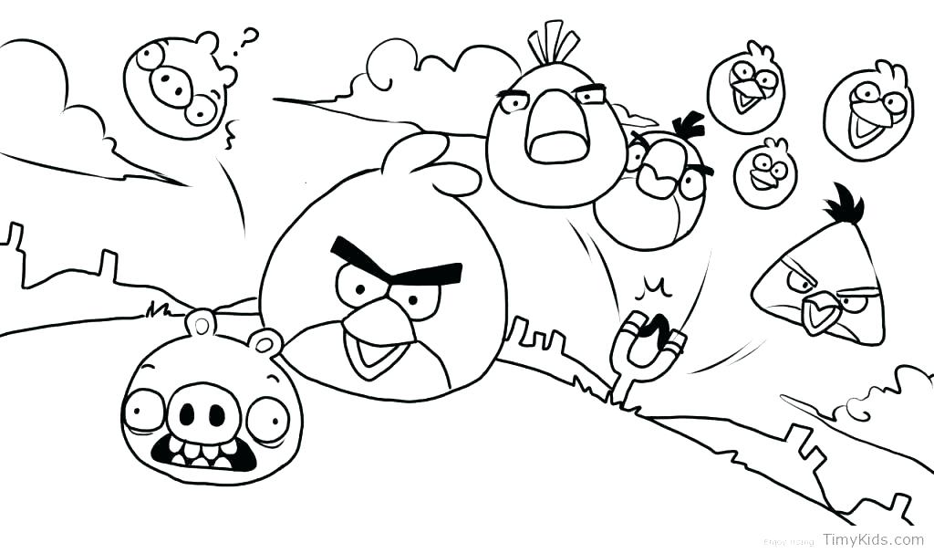 1024x606 Coloring Pages Angry Birds Coloring Pages Angry Birds Star Wars