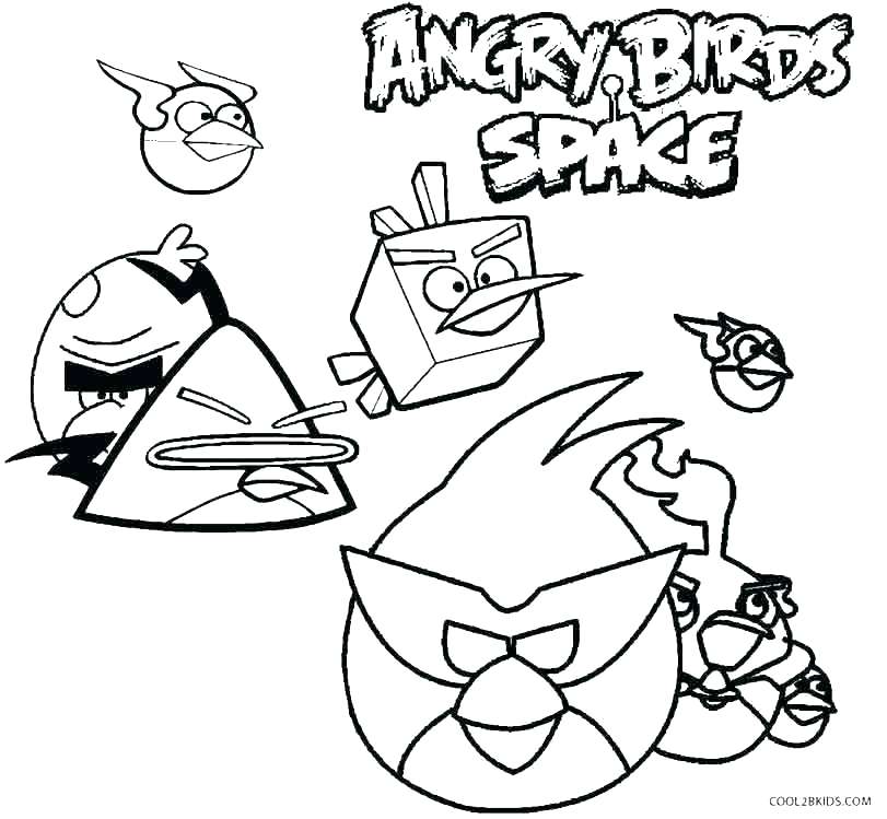 811x749 Angry Birds Coloring Pages