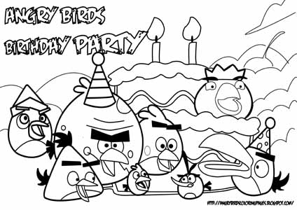 424x300 Angry Birds Pigs Coloring Pages