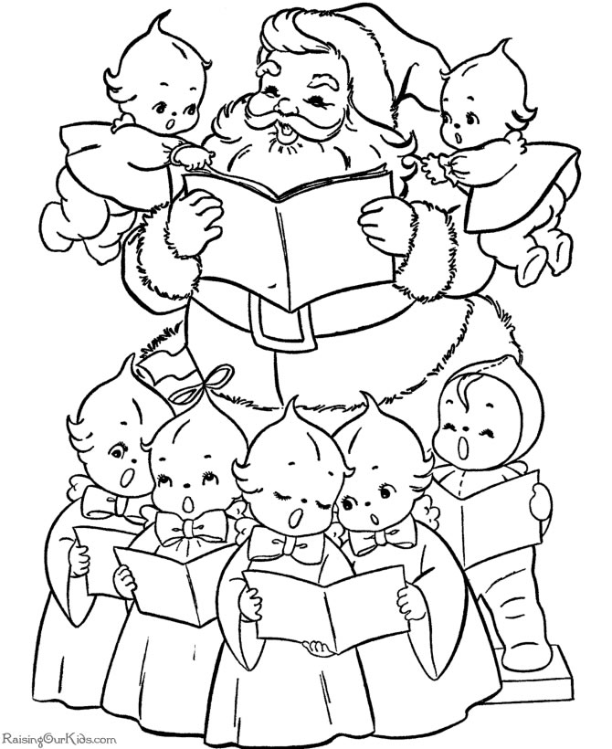 670x820 Christmas Coloring Pages For Kids Coloring Page