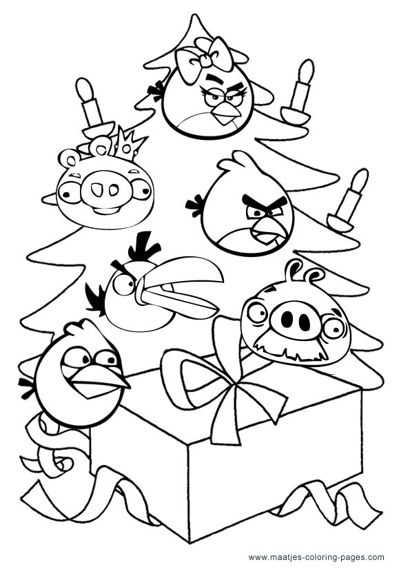 595x842 Christmas Coloring Pages