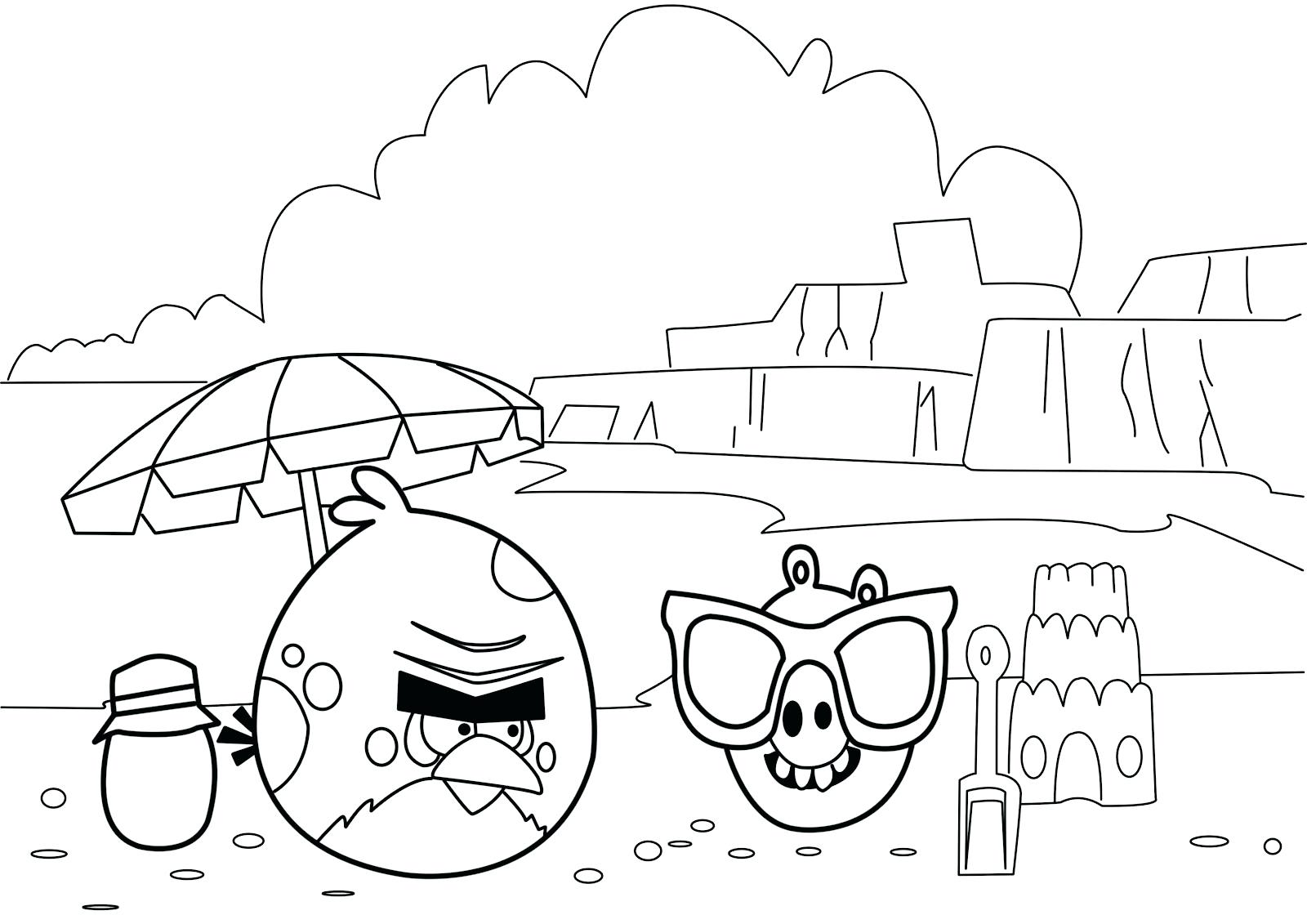 1600x1131 Coloring Pages Christmas Free Angry Birds Dodo Bird Picture Kids