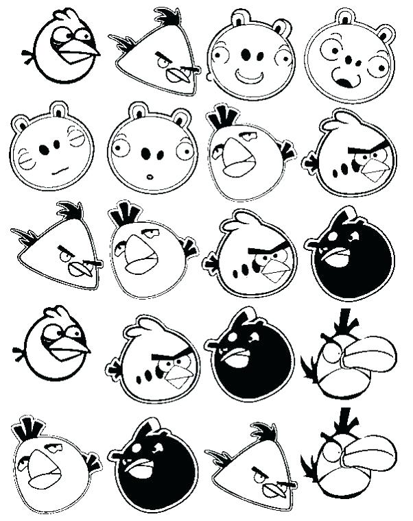 602x760 Angry Birds Colouring Pages Games Coloring Go