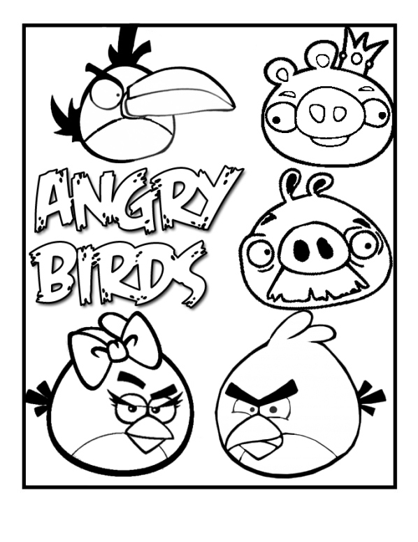 598x774 Kids N Coloring Pages Of Angry Birds