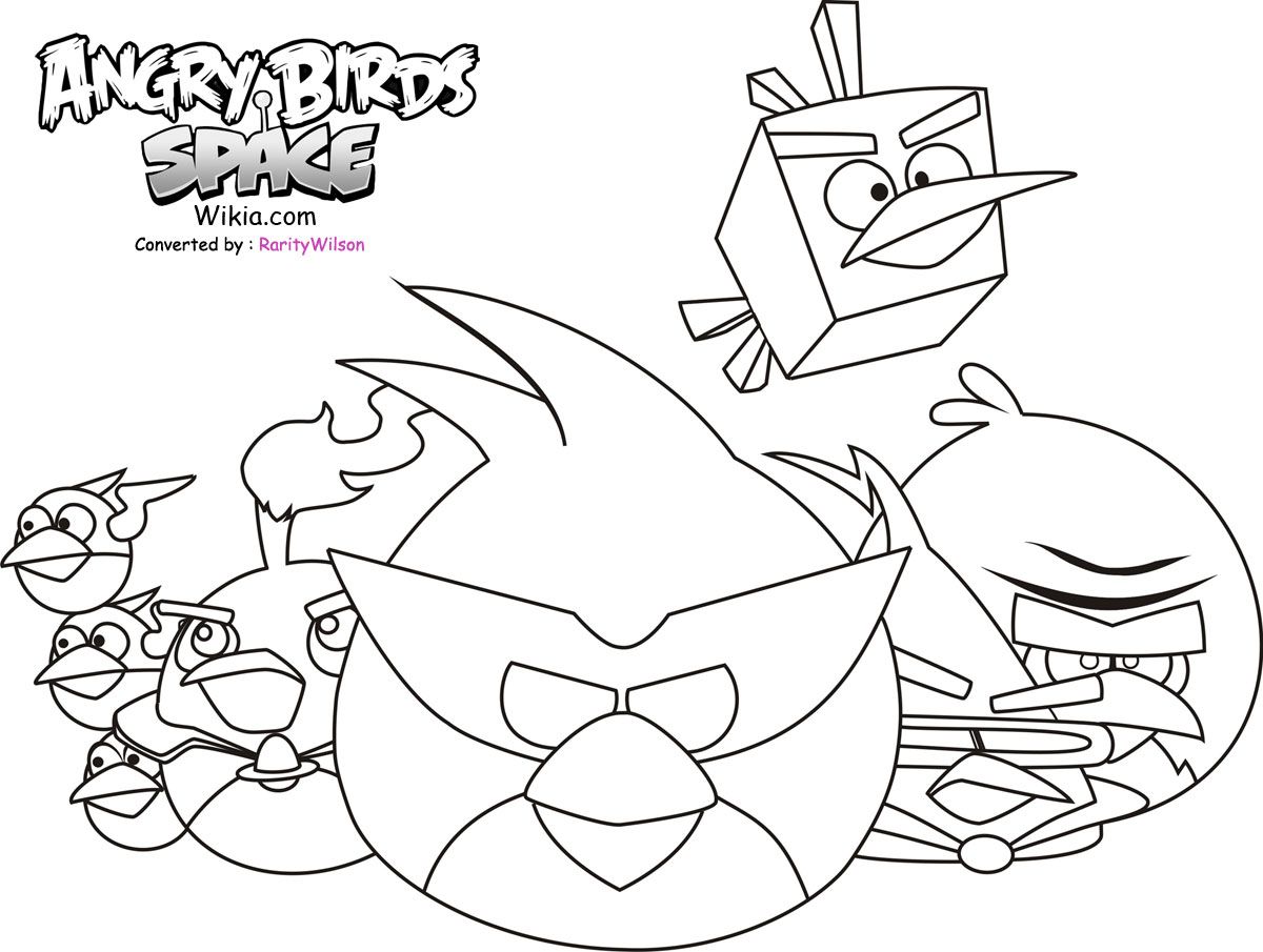 1200x905 Angry Birds Coloring Pages