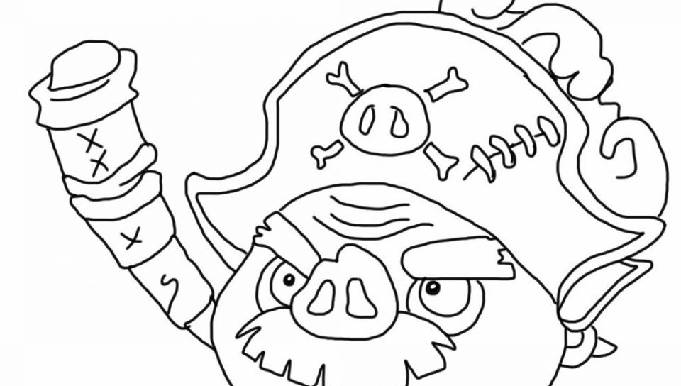 960x544 Coloring Pages Angry Birds For Kids Online Epic Pigs High Quality