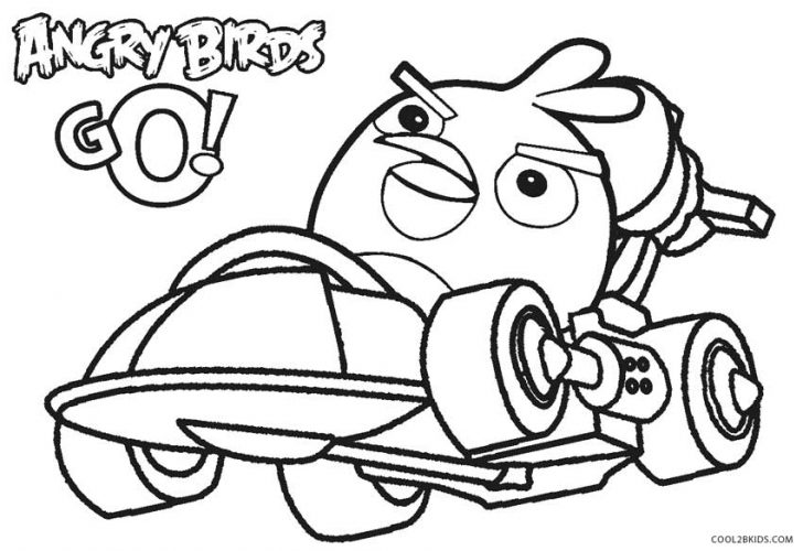 728x500 Coloring Pages Of Angry Birds Go