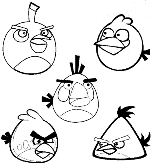 519x556 Angry Birds Movie Coloring Page Coloring Book