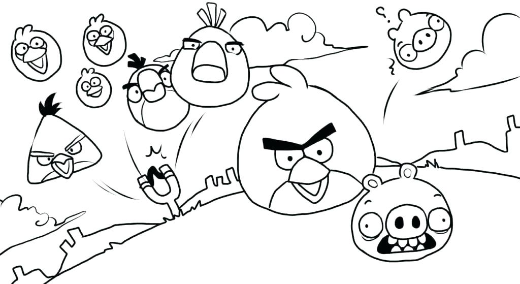 1024x559 Angry Birds Rio Printable Coloring Pages Best Of Bird Go Page