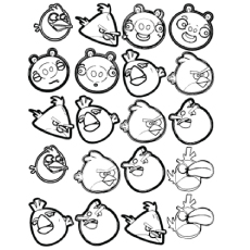 230x230 Top Free Printable Angry Birds Coloring Pages Online