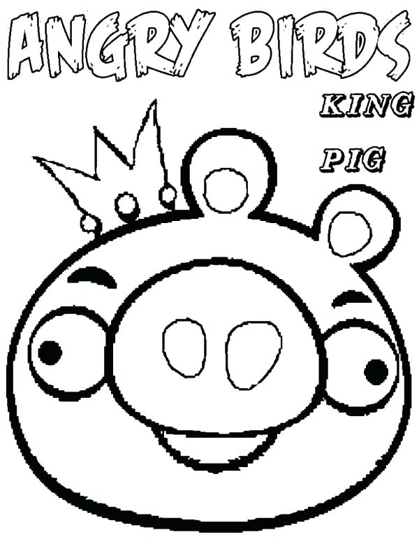 Angry Birds Pig Coloring Pages at GetDrawings | Free download