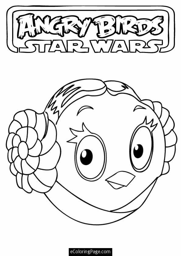 595x842 Angry Birds Printable Coloring Pages Angry Birds Star Wars