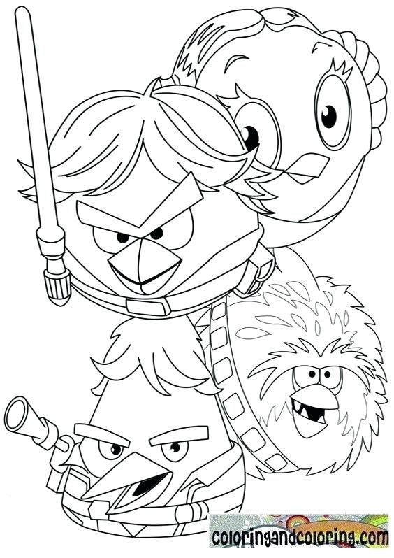 564x798 Pajaros Enojados Para Colorear Pagina Star Wars Para Angry Birds