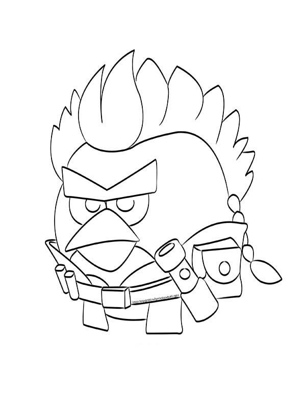 600x776 Angry Birds Star Wars Coloring Pages Angry Birds Star Wars