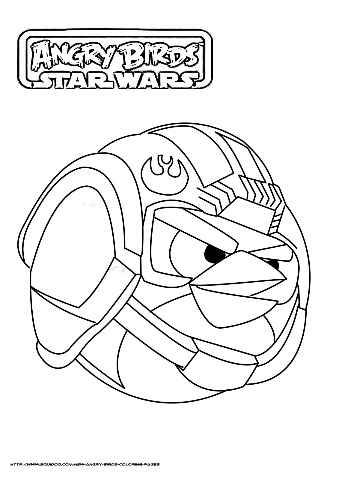 1131x1600 Angry Birds Star Wars Coloring Pages On Angry Bird Azul Blue Para