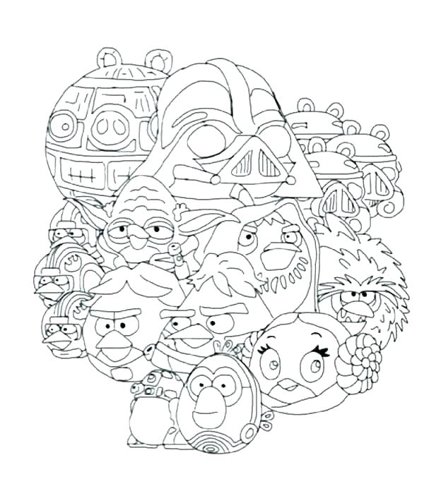 600x706 Star Wars Coloring Book Or Angry Birds Star Wars Coloring Pages