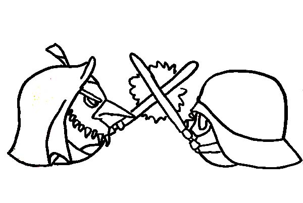600x402 Angry Birds Darth Coloring Pages