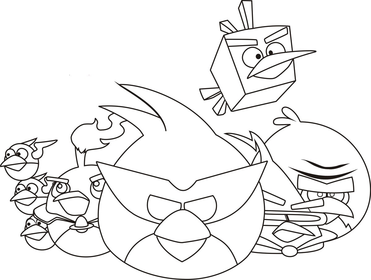 1200x905 Free Printable Angry Bird Coloring Pages For Kids