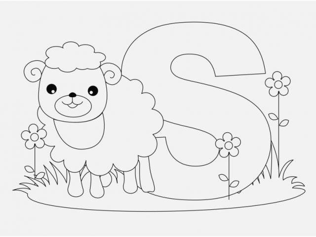640x480 Animal Alphabet Coloring Pages Graphic Animal Alphabet Coloring