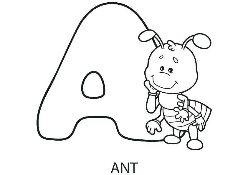 842x595 Coloring Pages Alphabet Animals Printable Coloring Pages Coloring