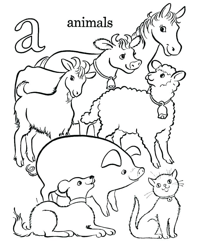 670x820 Alphabet Animals Coloring Pages Animal Coloring Pages Animal