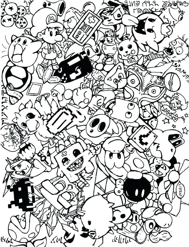 736x958 Collage Coloring Pages Collage Coloring Pages Downloads Online