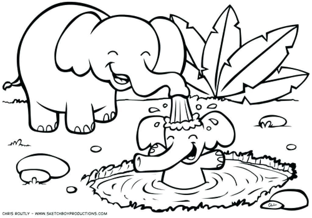 1024x716 Jungle Coloring Page Jungle Coloring Pages Good Jungle Animals