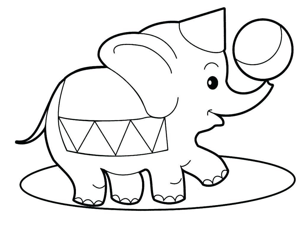 animal coloring pages easy at getdrawingscom free for