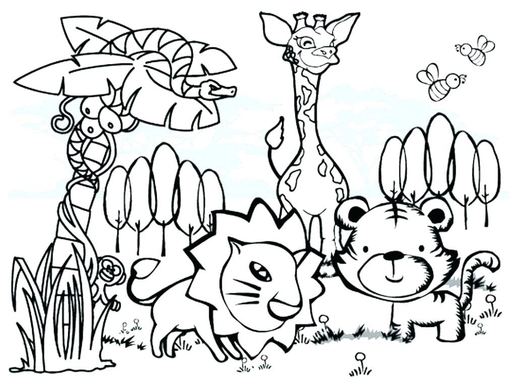 1020x768 Animal Coloring Pages Free Animal Colouring Pages Coloring Pages