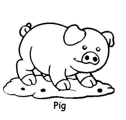 441x420 Childrens Animal Coloring Pages Toddler Coloring Pages Animals