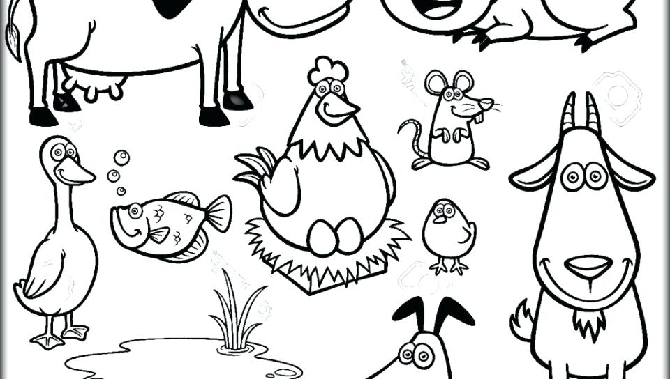 Animal Coloring Pages For Toddlers at GetDrawings | Free download