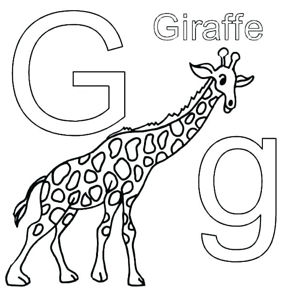 600x600 Giraffe Coloring Pages To Print Giraffe Coloring Pages Printable