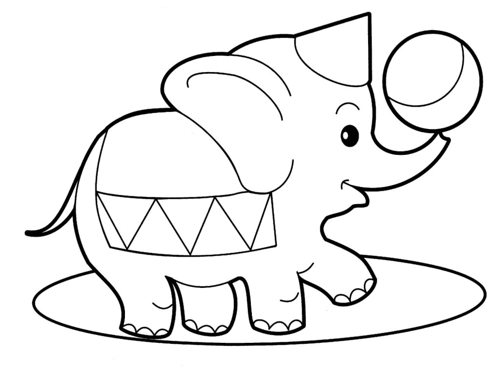 1008x768 Baby Animals Coloring Pages