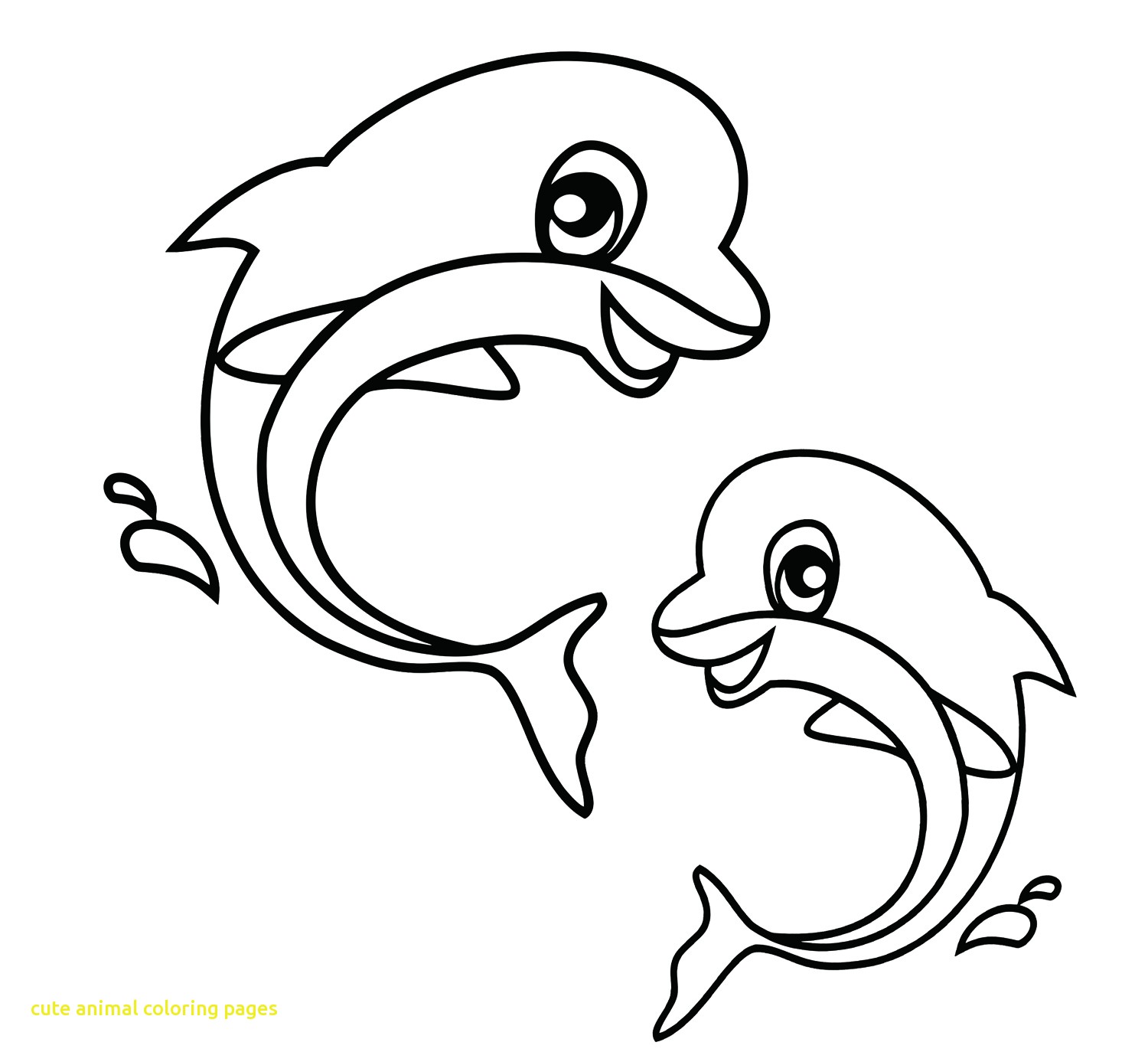 1500x1374 Cute Animal Coloring Pages With Inside