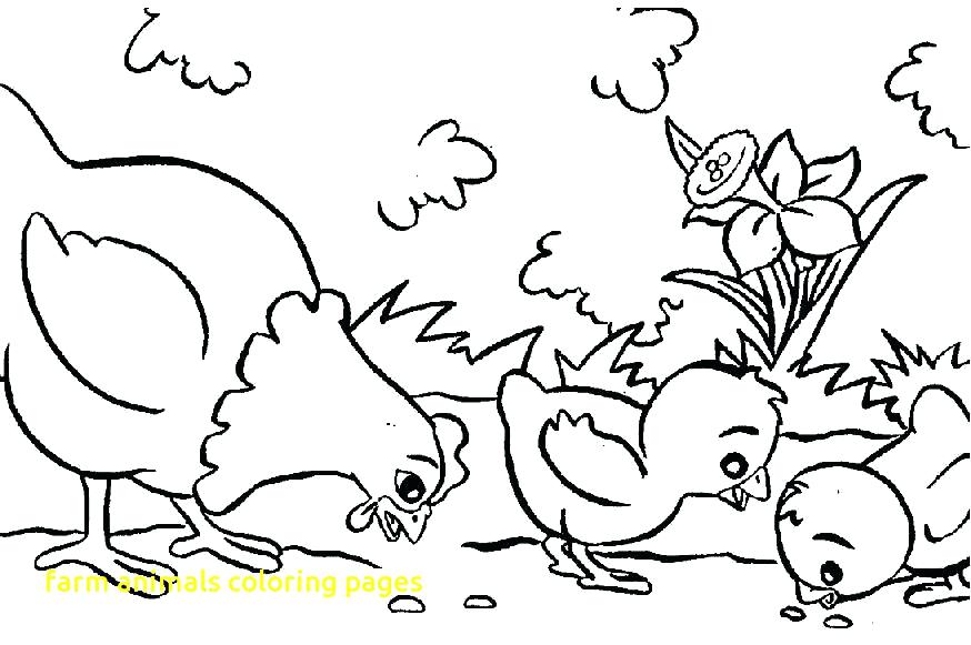 874x581 Animal Coloring Pages To Print Farm Animals Coloring Pages