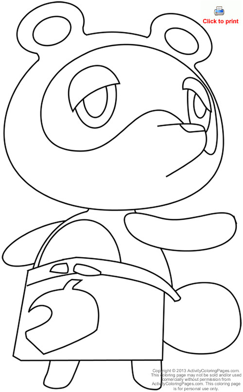 500x808 Animal Crossing Coloring Pages Google Search Colouring