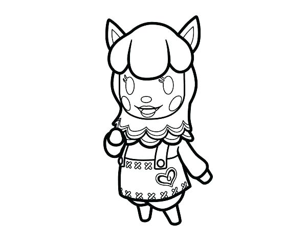 600x470 Animal Crossing Coloring Pages Page Pictures Coloring Collection