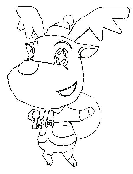 Animal Crossing Coloring Pages at GetDrawings | Free download